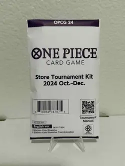 One Piece Card Game Store Tournament Kit 2024 Oct - Dec OPCG 24 English Sealed - Image 1