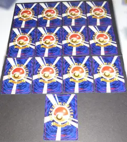 13 Card Lot Vintage Japanese Gym Set Giovanni's Pokemon Rare + Trainer Rare - Image 2