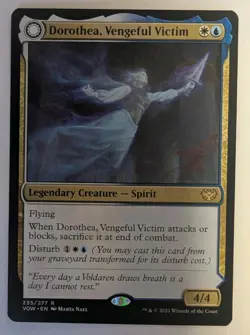 Dorothea, Vengeful Victim/Dorthea's Retribution Innistrad Crimson Vow - MTG RARE - Image 1