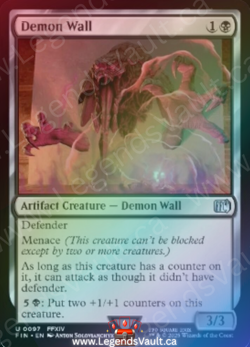 MTG Final Fantasy - Demon Wall (0097) Unommon (Foi) - Image 1