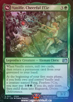 MTG Final Fantasy - Vanille, Cheerful l'Cie (0211) Unommon (Foi) - Image 1