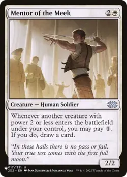 Mentor of the Meek - Near Mint MTG The List - Image 1
