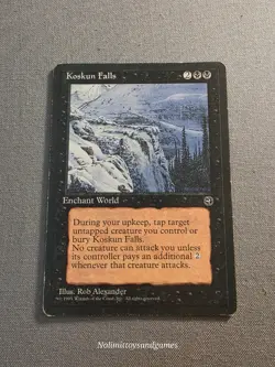MTG Homelands Koskun Falls Magic The Gathering Rare - Image 1