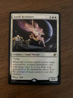 1x Astelli Reclaimer MTG Edge of Eternities Rare Foil NM - Image 1