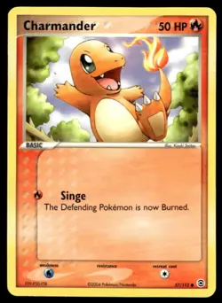Pokemon FireRed & LeafGreen #57/112 Charmander Common - Image 1