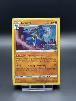 Lucario SWSH186 Promo Brilliant Stars Build Battle Deck Sealed Mint Pokemon - Image 1