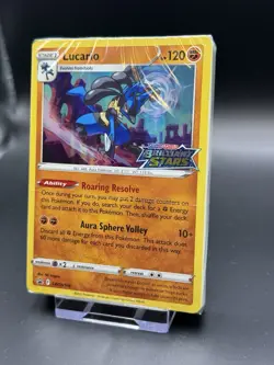 Lucario SWSH186 Promo Brilliant Stars Build Battle Deck Sealed Mint Pokemon - Image 3