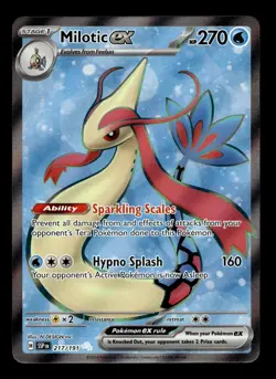 MILOTIC EX 217/191 ULTRA RARE SURGING SPARKS POKEMON NM - Image 2
