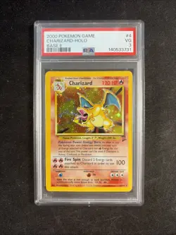 Charizard Base Set 2 4/130 Psa 3 Pokemon Tcg - Image 1