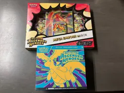 Ascended Hero’s Bundle - ETB & Mega Embroar ex Box Pokemon TCG Ascended Heroes - Image 1