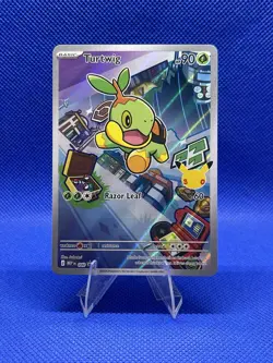 Turtwig 040 Holo Promo ME: Mega Evolution Promo NM Pokemon - Image 1