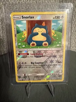 The Pokemon Company Snorlax Reverse Holo Rare 158/214 Unbroken Bonds 150 HP EN - Image 1