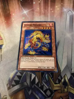 | Yugioh Jurrac Guaiba HA03-EN040 1st Super Rare Hidden Arsenal 3 NM- 🔥 | - Image 1