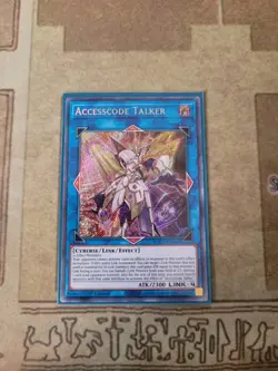 YUGIOH ACCESSCODE TALKER ETCO-EN046 SECRET 1ST ED NM - Image 1