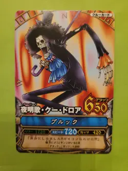NM Brook Strawhats One Piece OnePy Berry Match C102 Bandai Tcg Ccg Japan Anime - Image 1