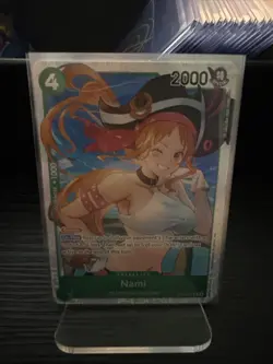 Nami OP14-031 (SR) – The Azure Sea’s Seven – One Piece TCG – English Super Rare - Image 1