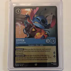 Disney Lorcana Reign of Jafar Stitch Experiment 626 FOIL ✅ - Image 1