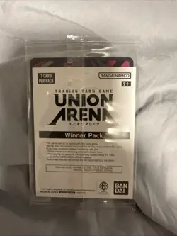 Union Arena TCG Fuegoleon Vermillion UEPR/BCV-1-039 Winner Promo Sealed - Image 2