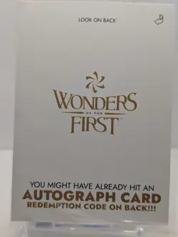 Wonders of the First PSA Promo Sealed - Image 2