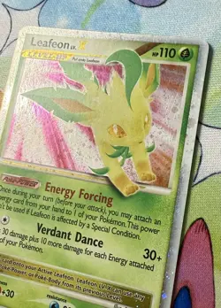 Pokemon Card - Leafeon LV.X Majestic Dawn 99/100 Holo LV.X Rare - Image 2