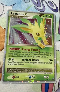 Pokemon Card - Leafeon LV.X Majestic Dawn 99/100 Holo LV.X Rare - Image 3
