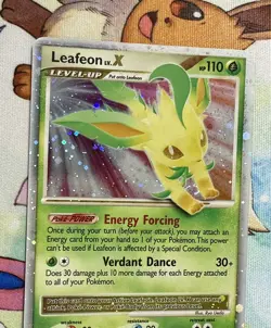 Pokemon Card - Leafeon LV.X Majestic Dawn 99/100 Holo LV.X Rare - Image 4