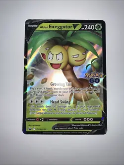 Alolan Exeggutor V SWSH225 SWSH: Sword & Shield Promo Cards Holo - Image 2