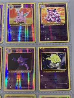 Pokemon TCG XY Evolutions Reverse Holo Rare 9 Cards Binder Page Lot NM - Image 3
