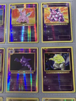 Pokemon TCG XY Evolutions Reverse Holo Rare 9 Cards Binder Page Lot NM - Image 4
