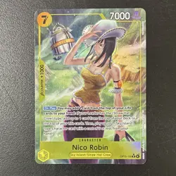 Bandai One Piece Card Game Nico Robin OP15-109 OP-15 Alt Art Foil Rare ENG - Image 1