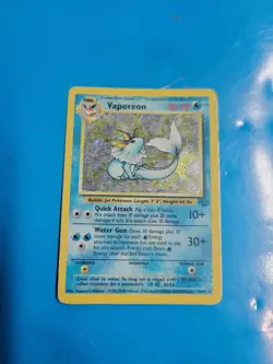 Vaporeon 12/64 Jungle Unlimited - Holo Rare - WOTC Pokemon Card HP - Image 1