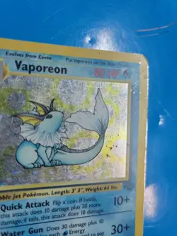 Vaporeon 12/64 Jungle Unlimited - Holo Rare - WOTC Pokemon Card HP - Image 5