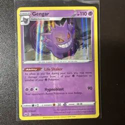 Gengar 85/202 - Sword & Shield Holo Rare Pokemon TCG Card NM - Image 1