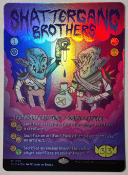 MTG Secret Lair Shattergang Brothers #1315 SLD Goblin & Squabb [UPick Foil/Reg] - Image 2
