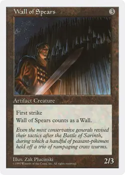 Wall of Spears (5ED-407) - common Near Mint - Image 1