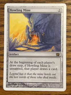MTG - Howling Mine - 8th Edition - Rare - LP/MP - Magic the Gathering - Image 1