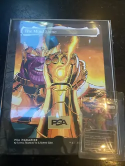 Magic the Gathering Thanos PSA Magazine Sealed Promo Swords to Plowshares Marvel - Image 1