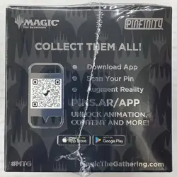 2025 Magic The Gathering Exclusive AR-Enhanced Pin Badge x10 SEALED New MTG - Image 3
