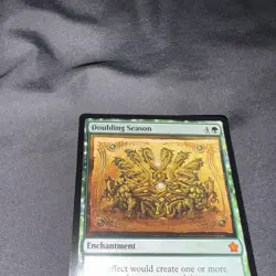 Doubling Season #0216 FDN Rare Green Enchantment 2021 Magic: The Gathering MTG - Image 3