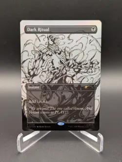 MTG Dark Ritual (2020) Secret Lair Drop Series NM FOIL- Rainbow - Image 1