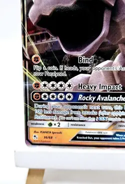 Onix GX 36/68 - Ultra Rare - Hidden Fates - NM - Pokemon TCG - Image 4