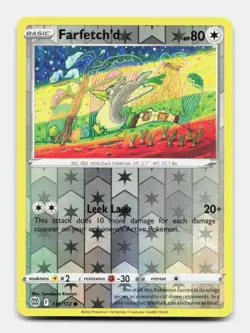 Farfetch'd 115/172 Common BRS Brilliant Stars Pokemon Reverse Holo - Image 1
