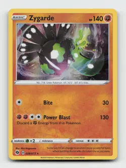 Zygarde 028/073 Rare CPA Champion's Path Holo Pokemon Holo Near Mint - Image 1