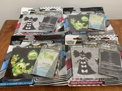 Pokemon TCG Black Bolt & White Flare Tech Sticker Collection Sealed (SET OF 4) - Image 1