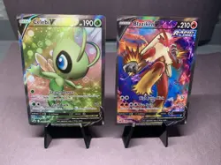 Pokemon TCG Swsh06: Sword & Shield Chilling Reign Lot - Celebi V & Blaziken V - Image 1
