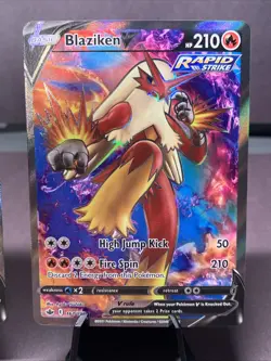Pokemon TCG Swsh06: Sword & Shield Chilling Reign Lot - Celebi V & Blaziken V - Image 3