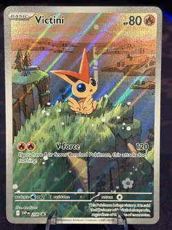 Pokemon TCG Victini Black Star Promo Card 208 Near Mint Condition - Image 1