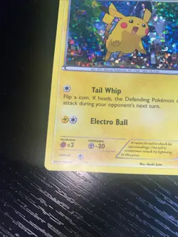 Pokemon Pikachu Holo 6/12 McDonald’s Promo (2015) LP-LP+ - Image 3