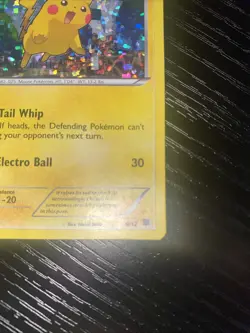 Pokemon Pikachu Holo 6/12 McDonald’s Promo (2015) LP-LP+ - Image 4