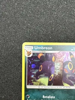 Moderately Played Umbreon - 120/214 - Cosmos Holo (Blister Exclusives) Pokemon - Image 2